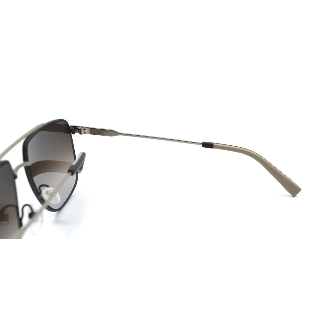 FERRAGAMO SF239S 758 GREEN/SILVER BROWN GRADIENT AVIATOR AUTHENTIC SUNGLASSES - Picture 8 of 10